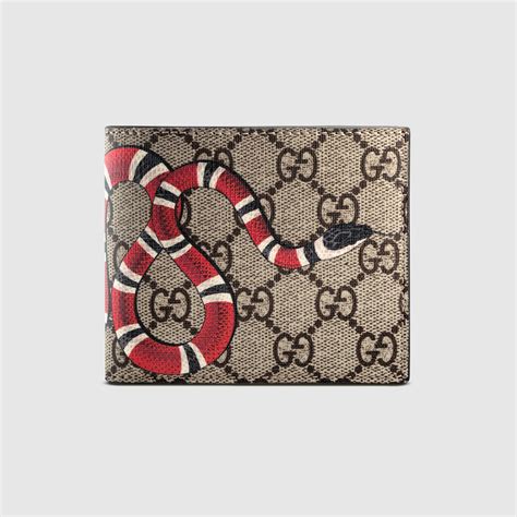 pochette uomo gucci serpente|Portafogli e portatessere Gucci da uomo .